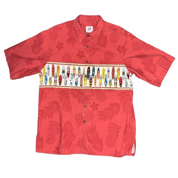 Joe's Jeans Shirts Trader Joes 206 Hawaiian Surfer Print Casual